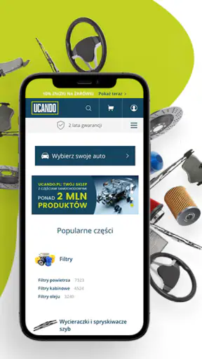 Ucando - części samochodowe screenshot