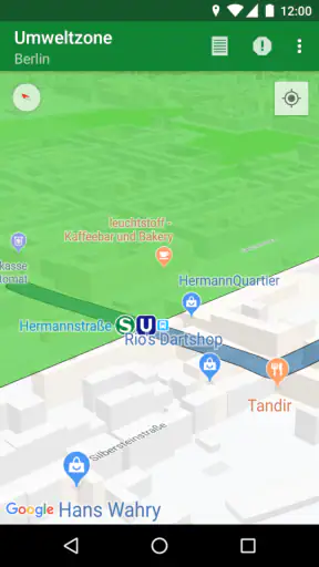 Umweltzone screenshot