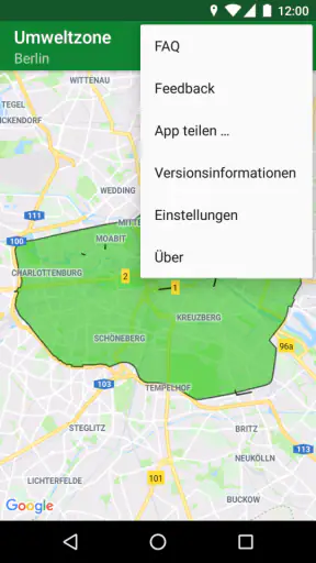 Umweltzone screenshot