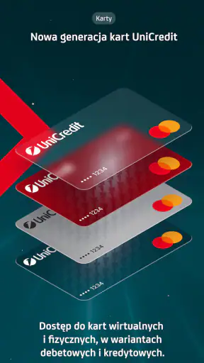 UniCredit PL, BE screenshot