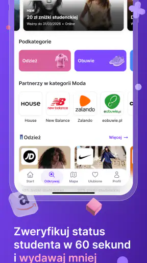 uniperks: zniżki studenckie screenshot