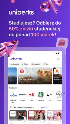 uniperks: zniżki studenckie screenshot
