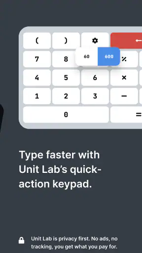 Unit Lab Converter Calculator screenshot