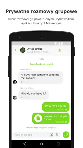 Usecrypt Messenger screenshot