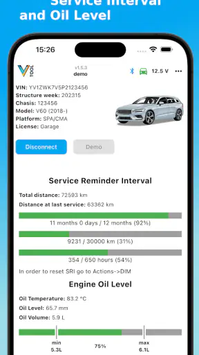 V-Tool OBD Scanner screenshot