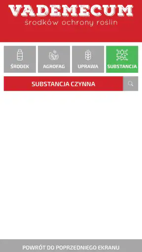 Vademecum środków ochrony rośl screenshot