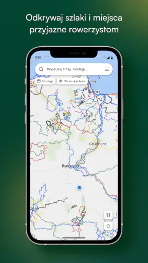 Velomapa - rowerowa mapa screenshot