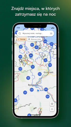 Velomapa - rowerowa mapa screenshot