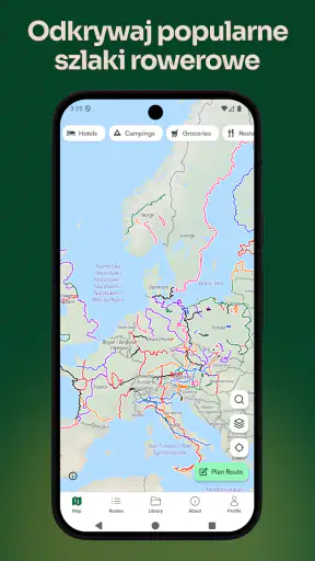 VeloPlanner: szlaki rowerowe screenshot
