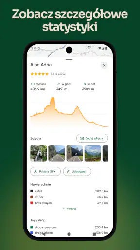 VeloPlanner: szlaki rowerowe screenshot