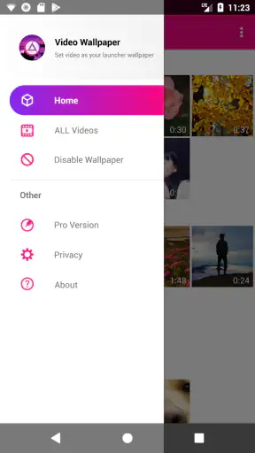 Video Live Wallpapers screenshot