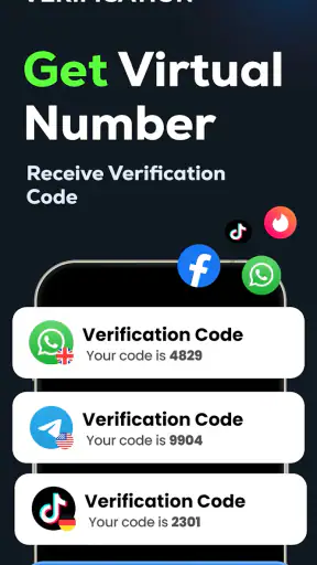 Virtual Number SMS - SmsCode screenshot