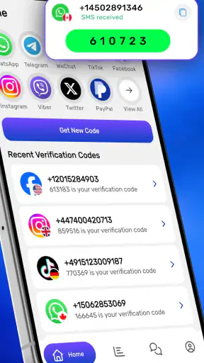 Virtual Phone Number – Get SMS screenshot