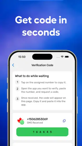 Virtual Phone Number – Get SMS screenshot