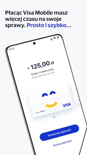 Visa Mobile – płatności online screenshot
