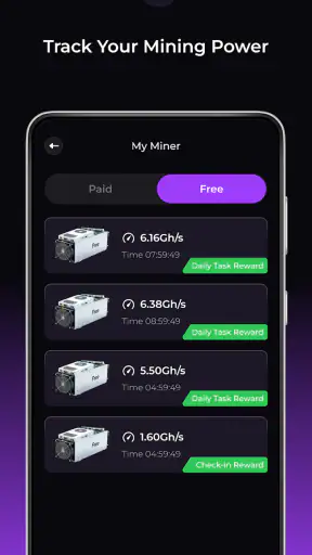 VTRX Miner: Cloud Tool screenshot