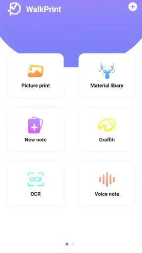 WalkPrint screenshot