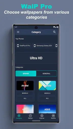 WalP Pro - Stock HD Wallpapers screenshot