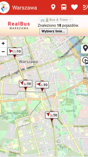 Warszawska Komunikacja Miejska screenshot