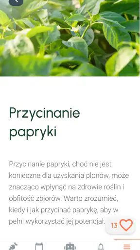 Warzywny kalendarz screenshot