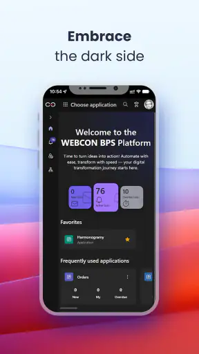 WEBCON screenshot