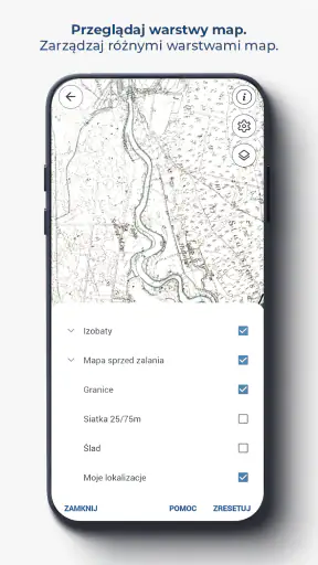 Wędkarstwo Zezwolenia Mapy screenshot