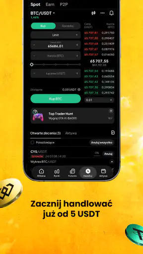 WEEX - Kup Bitcoina i Krypto screenshot