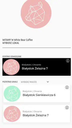 White Bear Coffee screenshot
