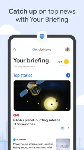 Wiadomości Google screenshot