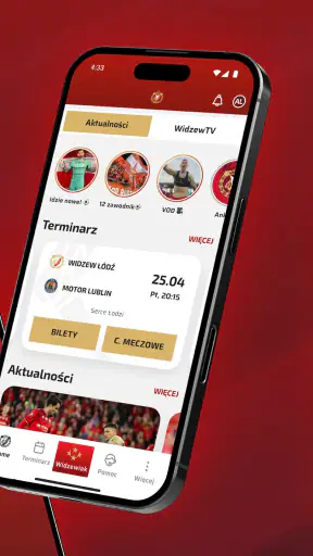 Widzew Łódź screenshot