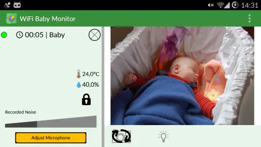 WiFi Baby Monitor (PRO) screenshot