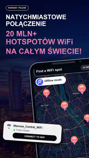 WiFi Finder: Hotspot Map screenshot