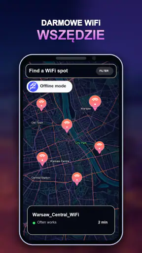 WiFi Finder: Hotspot Map screenshot