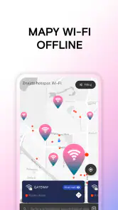 WiFi Passwords Map Instabridge screenshot