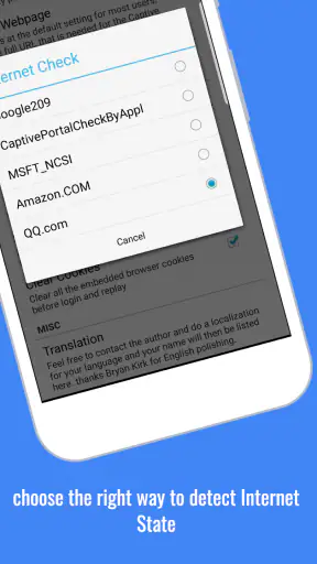 WiFi Web Login screenshot
