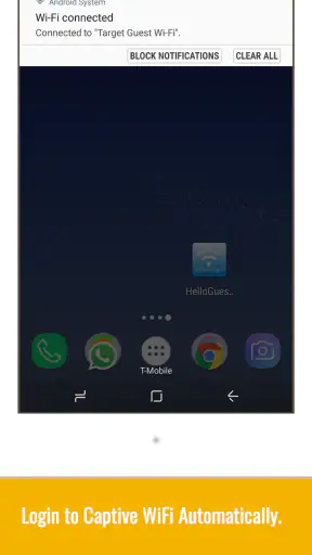 WiFi Web Login screenshot