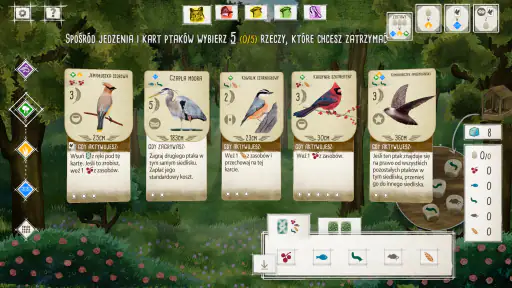 Wingspan (Na Skrzydłach) screenshot