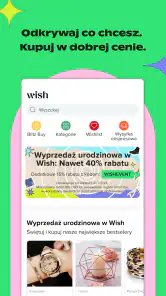 Wish: Kupuj i oszczędzaj screenshot
