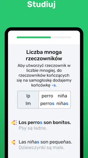 Wlingua -ucz się hiszpańskiego screenshot