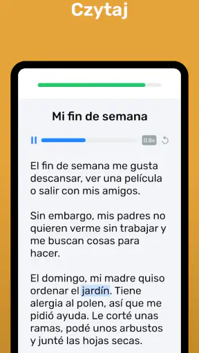 Wlingua -ucz się hiszpańskiego screenshot