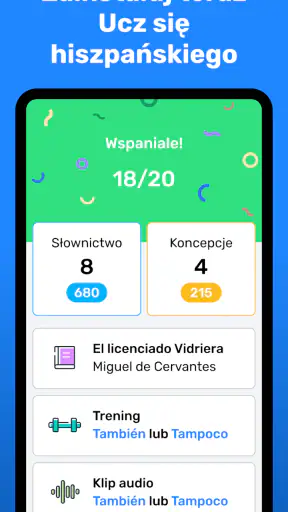 Wlingua -ucz się hiszpańskiego screenshot