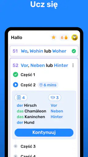 Wlingua - ucz się niemieckiego screenshot