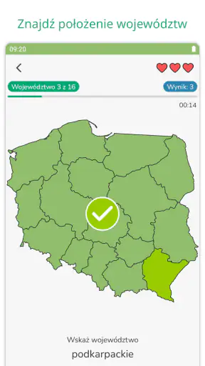 Województwa: Mapa Polski Quiz screenshot