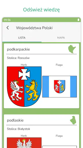 Województwa: Mapa Polski Quiz screenshot