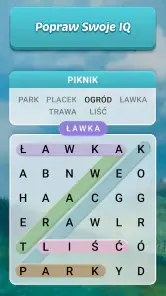 Word Search : Gra słowna screenshot