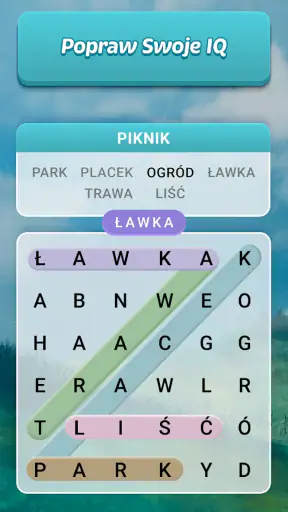 Word Search : Gra słowna screenshot