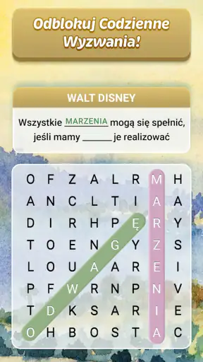 Word Search : Gra słowna screenshot