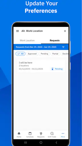 Workcloud Shift screenshot