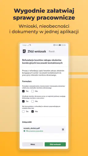 Worksmile screenshot