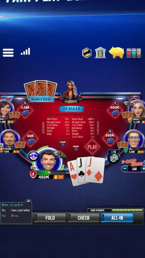 WSOP Poker Texas Holdem Game screenshot